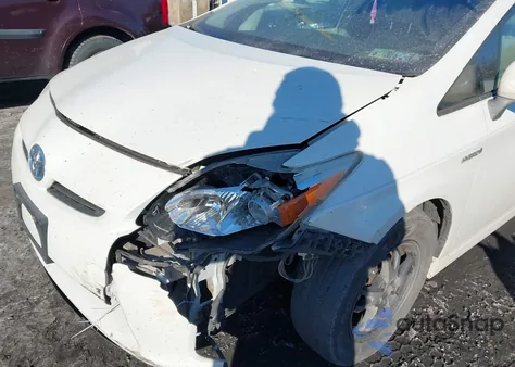 2011 Toyota Prius Two from USA, damaged, VIN JTDKN3DU7B1378533